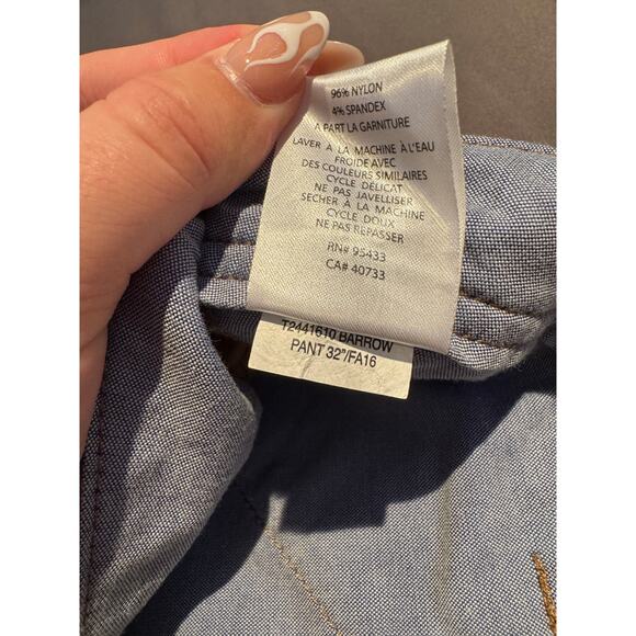 Toad & Co Mens Barrow Pant 36x32 Hiking Outdoors Utility Pockets Cargo - Picture 5 of 5